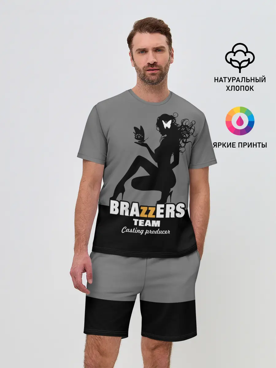Мужской костюм с шортами / Brazzers team Casting-producer