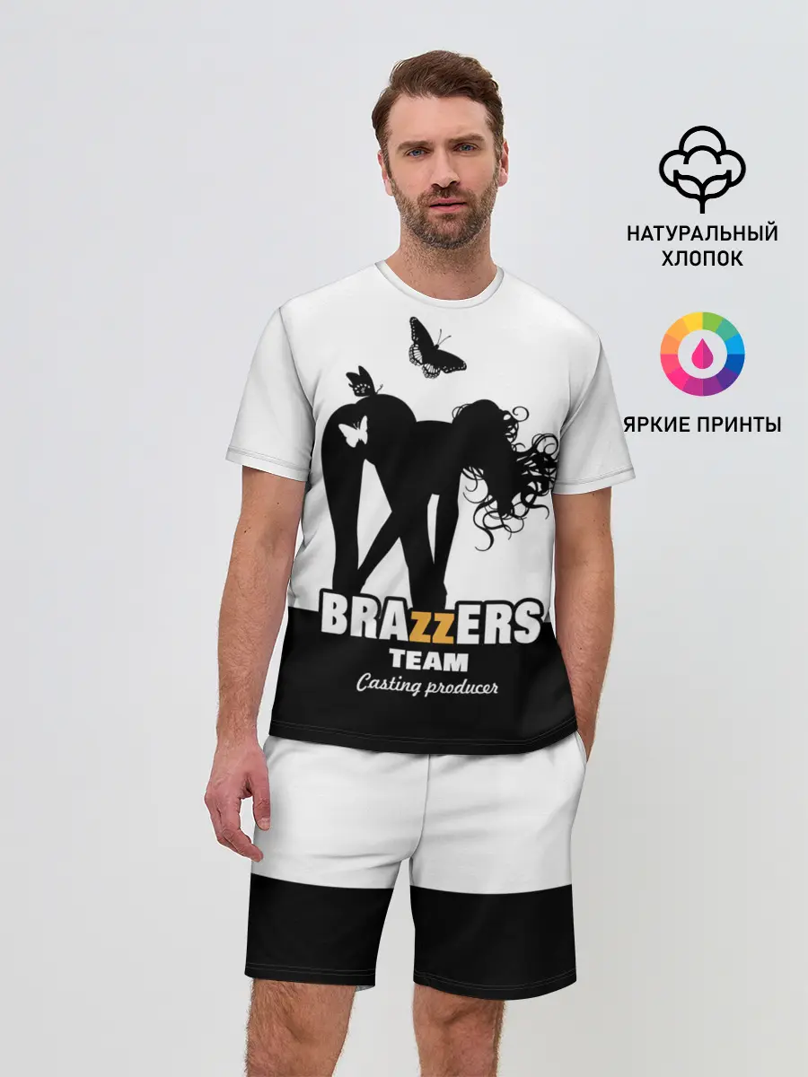 Мужской костюм с шортами / Brazzers team Casting-producer