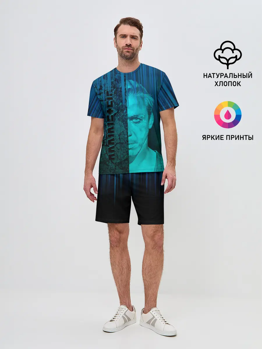 Мужской костюм с шортами / Rammstein