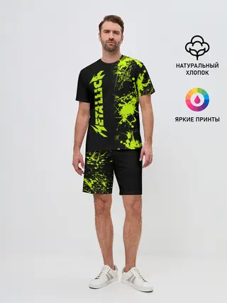 Мужской костюм с шортами / Metallica