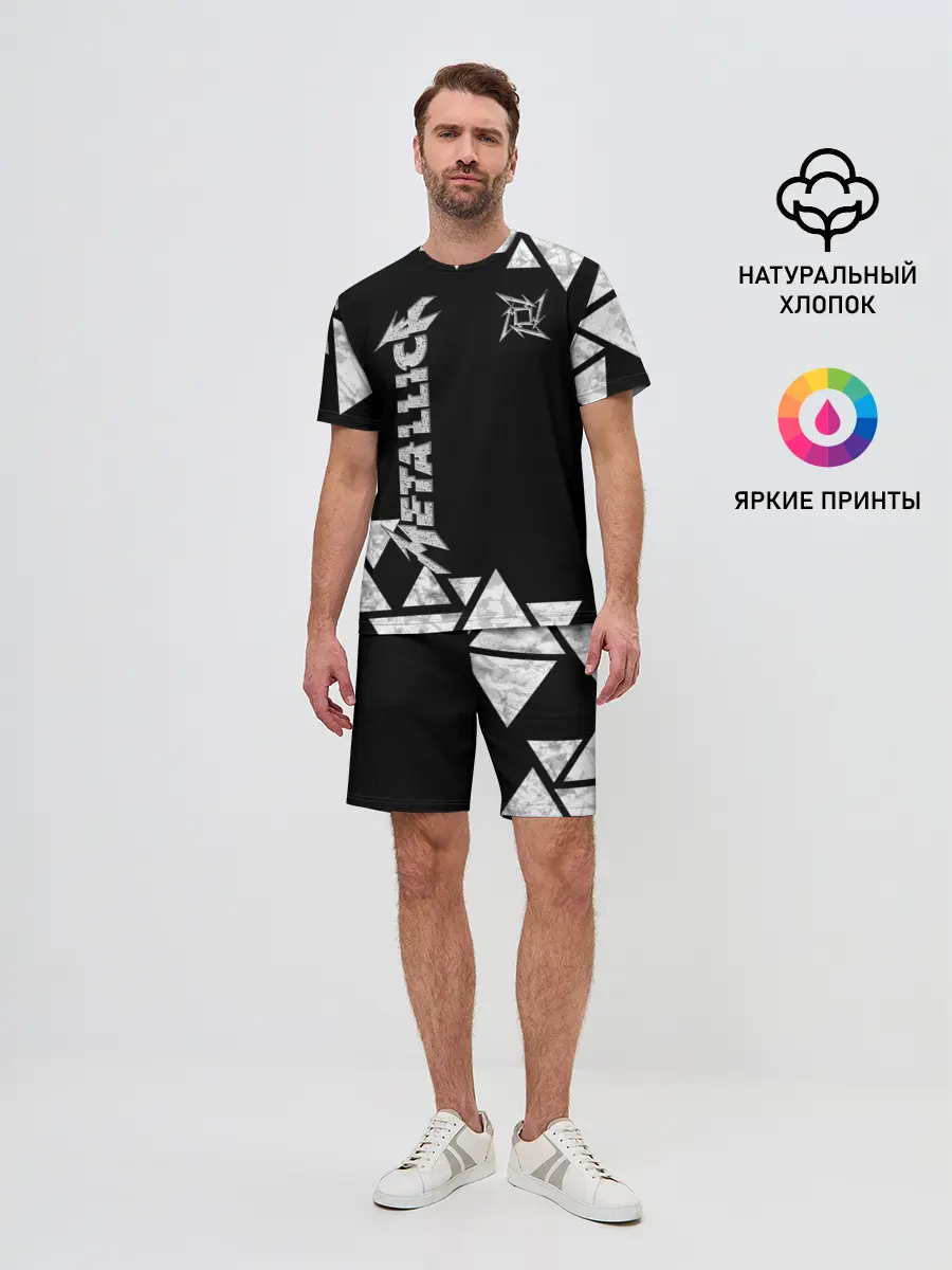 Мужской костюм с шортами / Metallica
