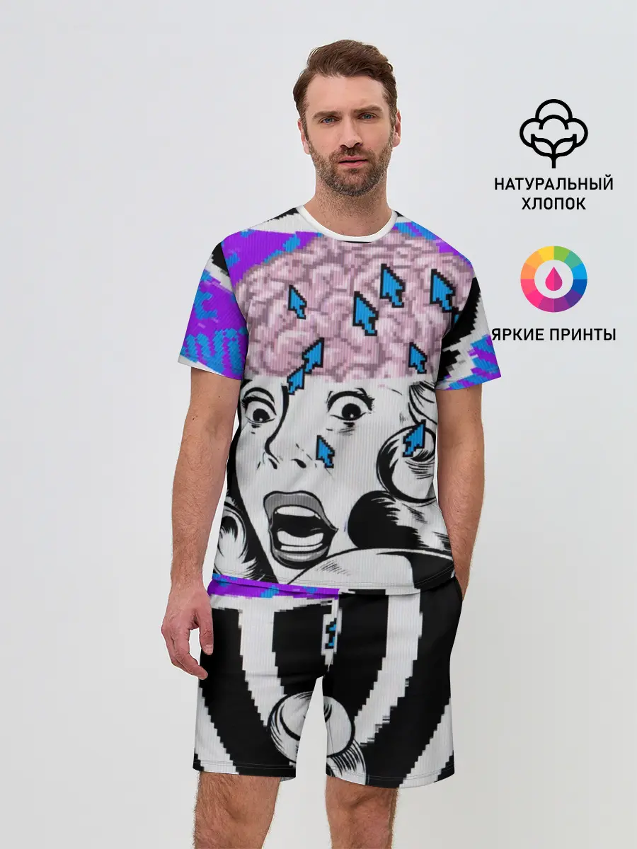 Мужской костюм с шортами / DedSec