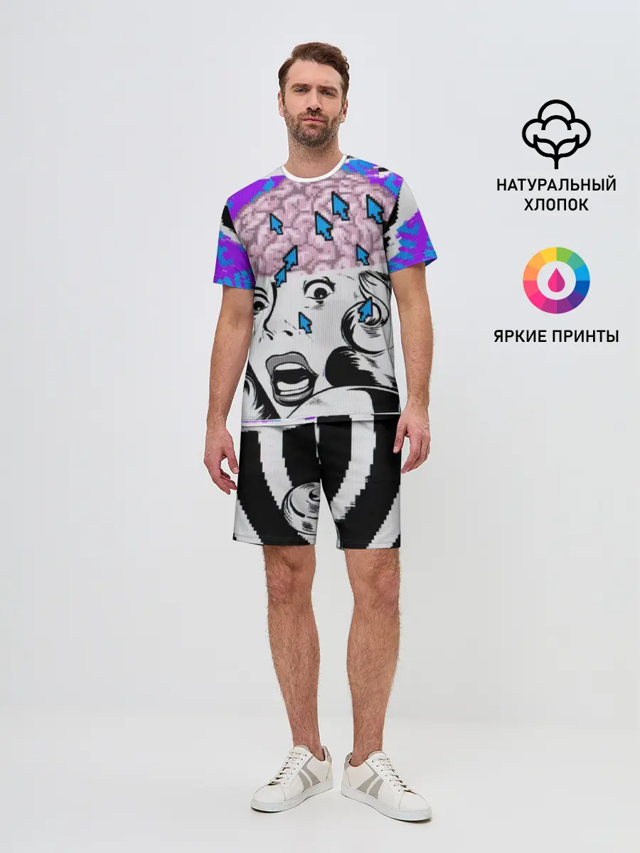 Мужской костюм с шортами / DedSec