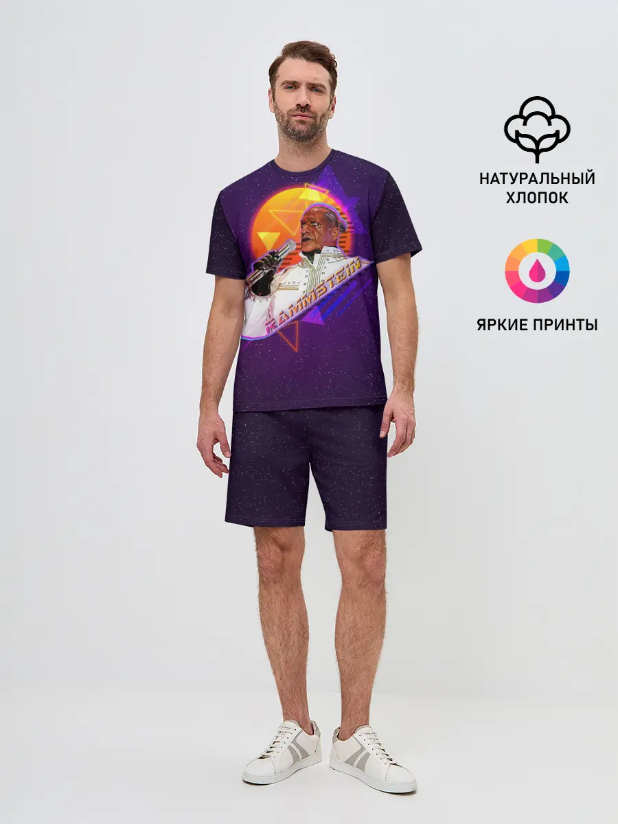 Мужской костюм с шортами / Rammstein