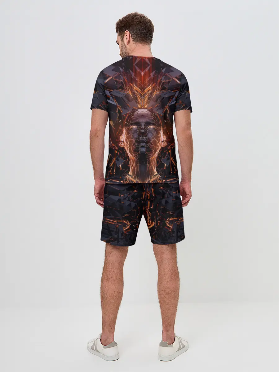 Мужской костюм с шортами / Rammstein