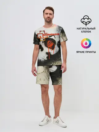 Мужской костюм с шортами / Rammstein