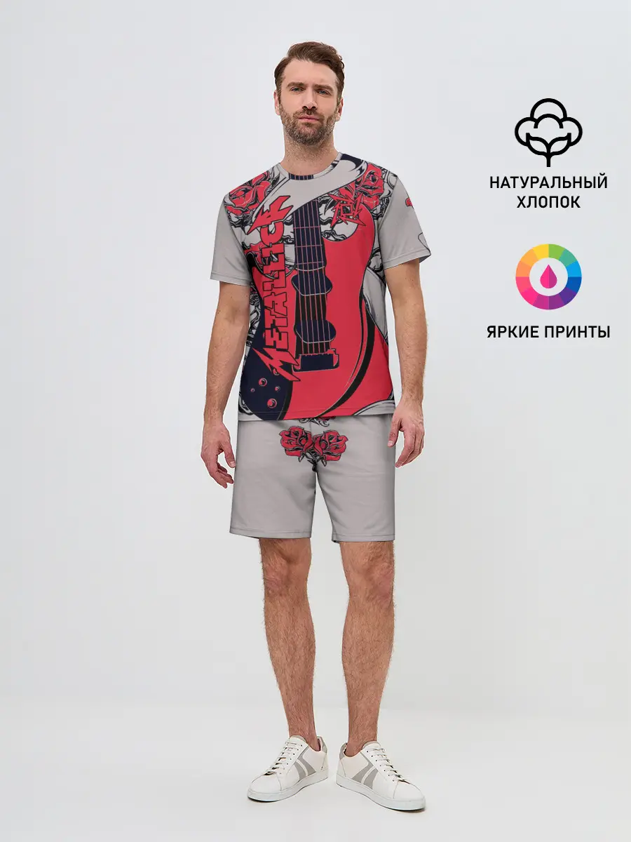 Мужской костюм с шортами / Metallica