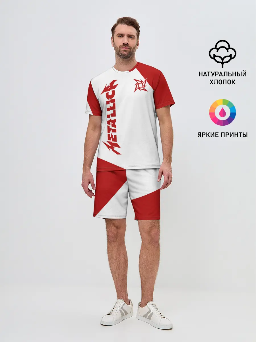 Мужской костюм с шортами / Metallica
