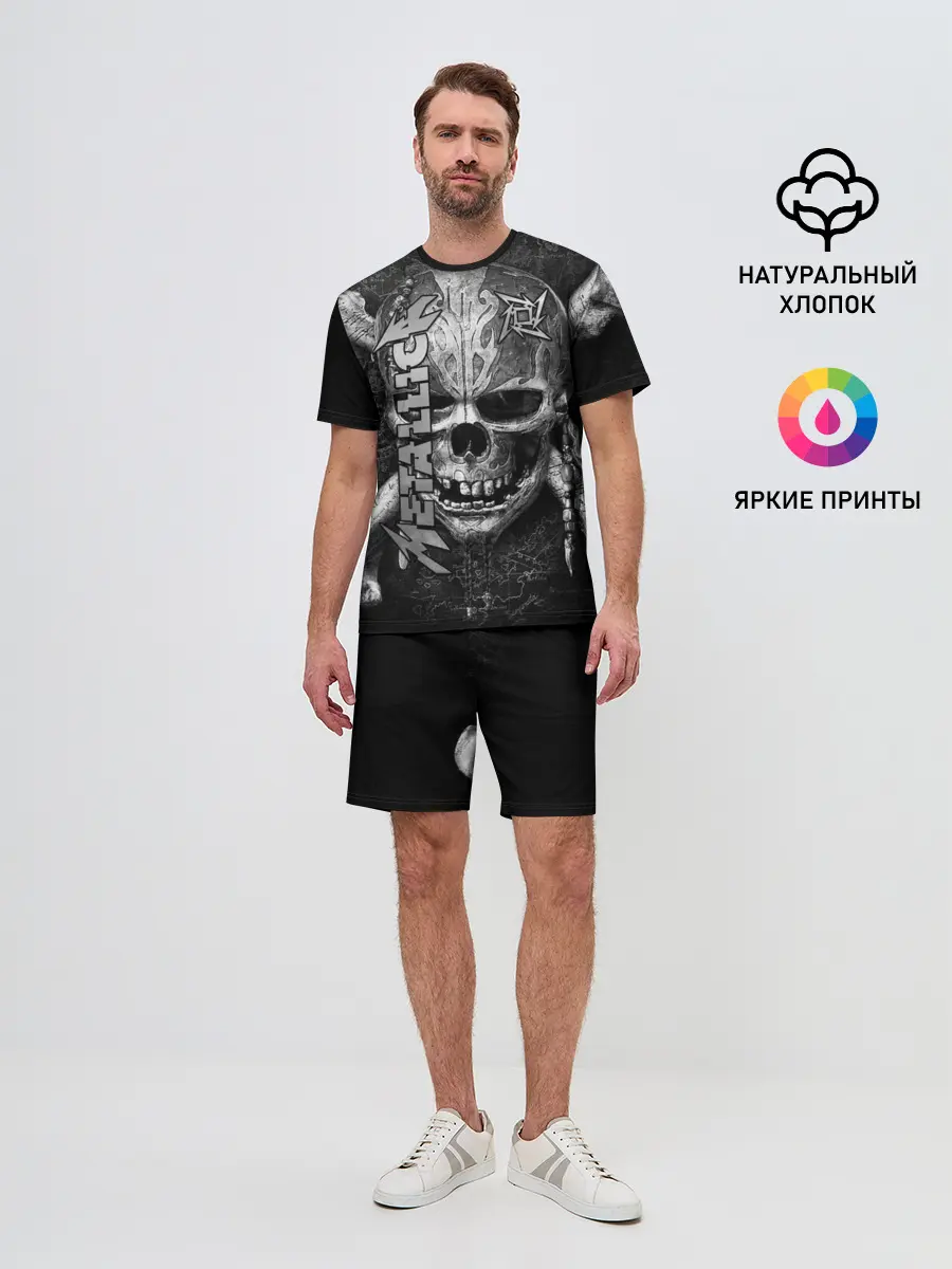 Мужской костюм с шортами / Metallica