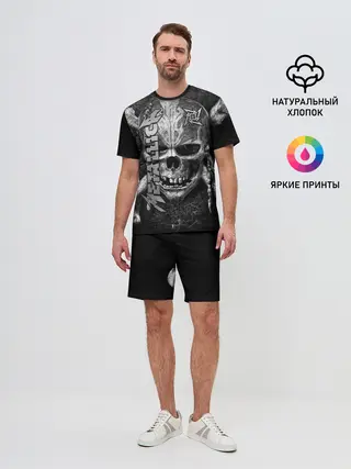 Мужской костюм с шортами / Metallica