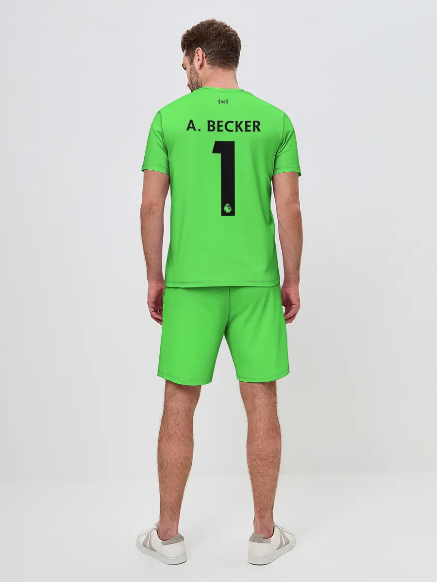 Мужской костюм с шортами / Alisson GK away 19-20