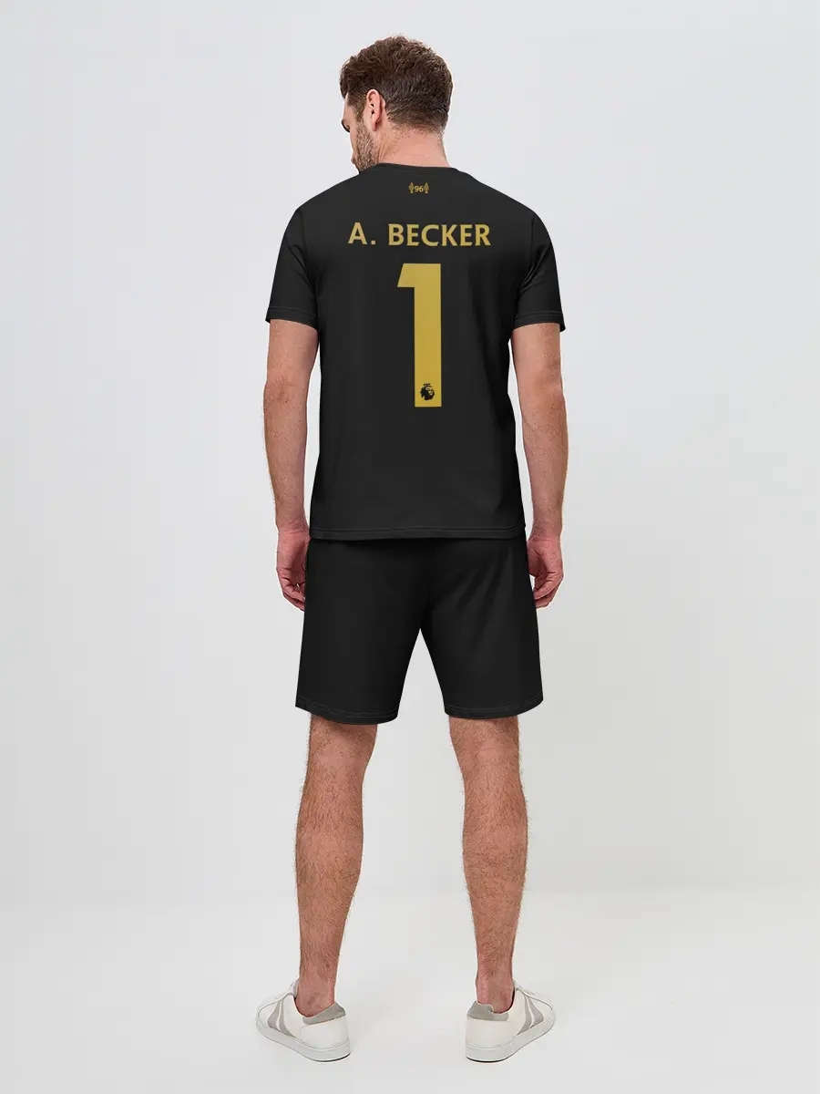 Мужской костюм с шортами / Alisson GK home 19-20