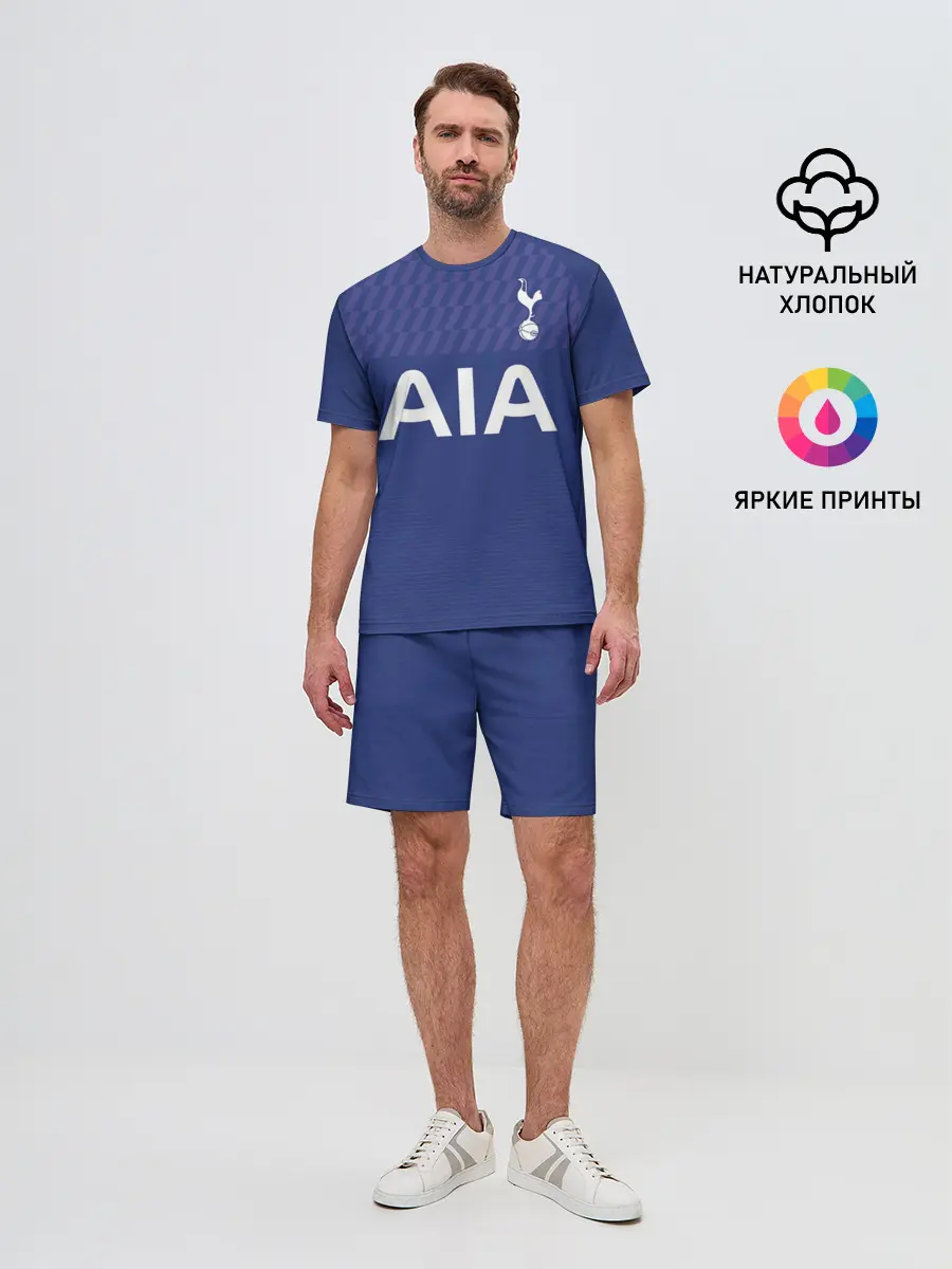 Мужской костюм с шортами / Tottenham away 19-20