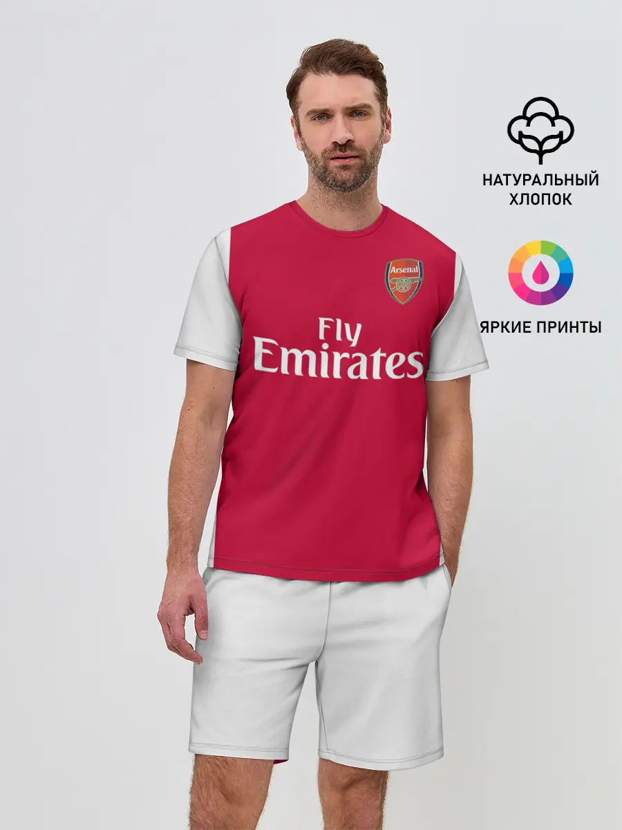 Мужской костюм с шортами / Arsenal home 19-20