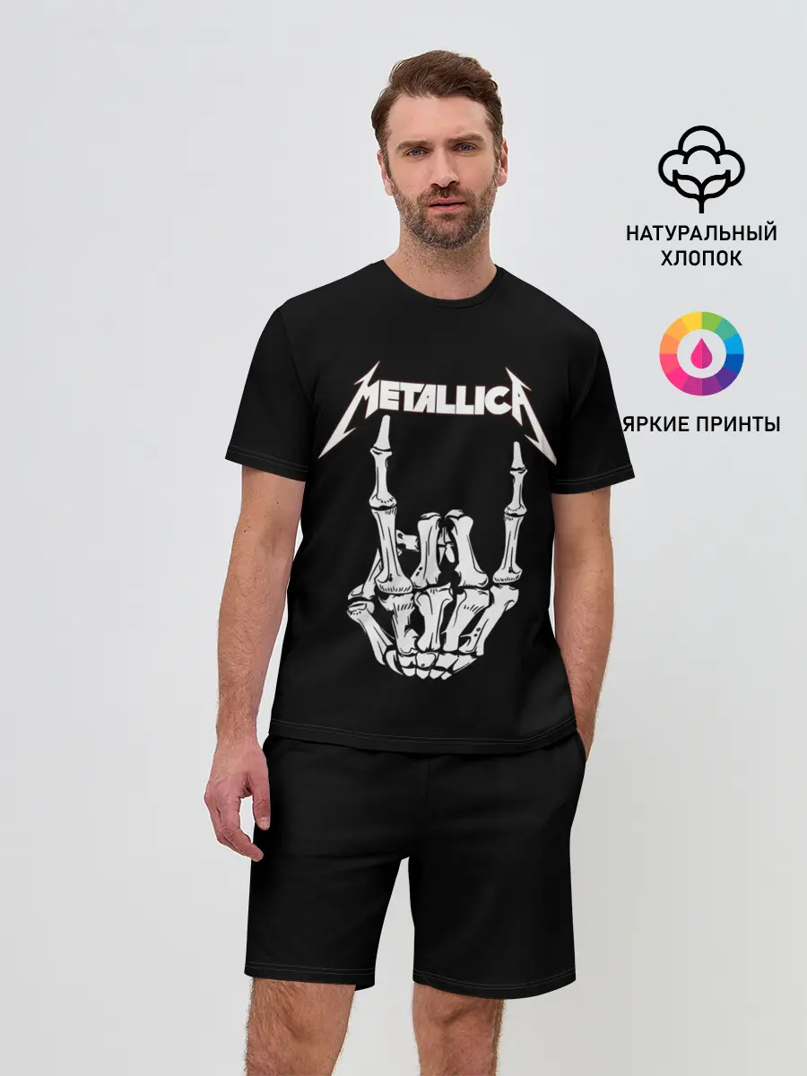 Мужской костюм с шортами / Metallica