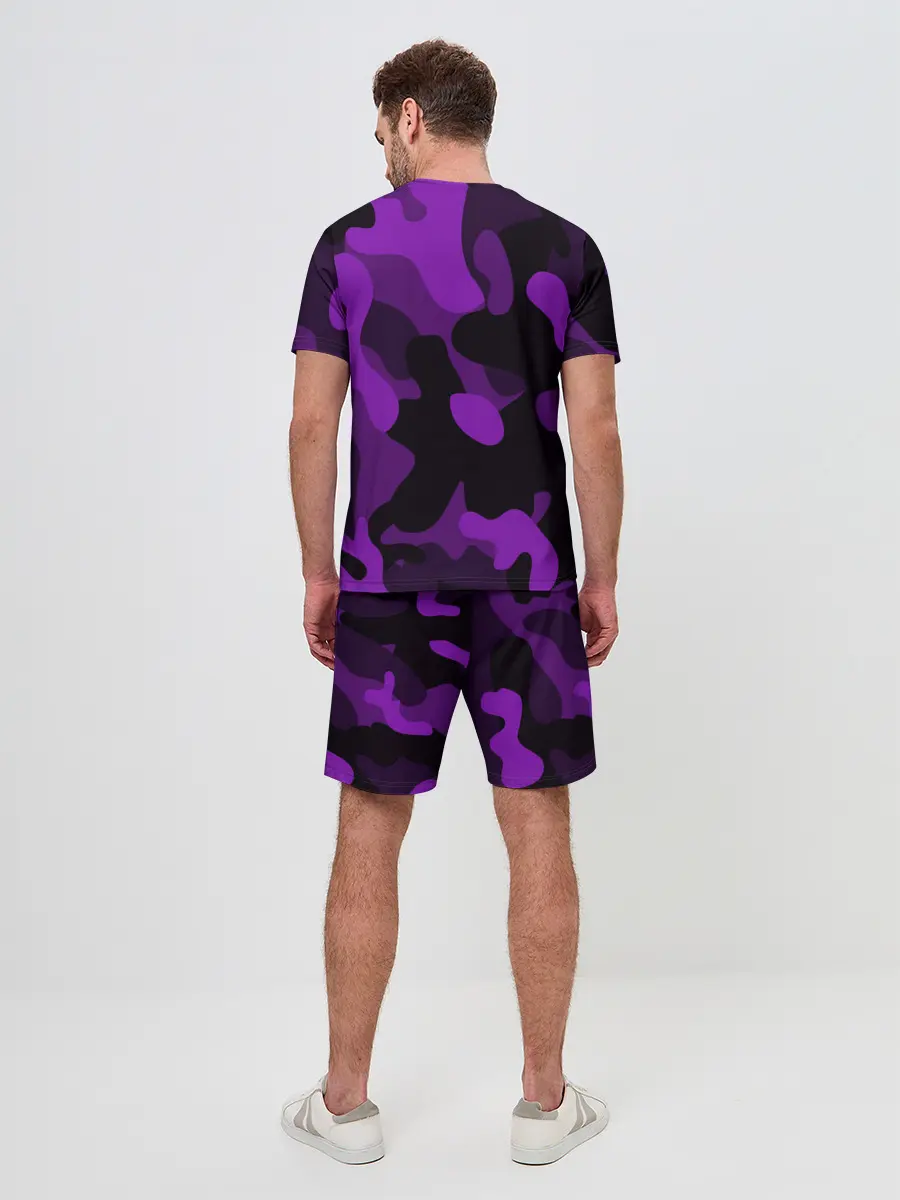 Мужской костюм с шортами / Камуфляж