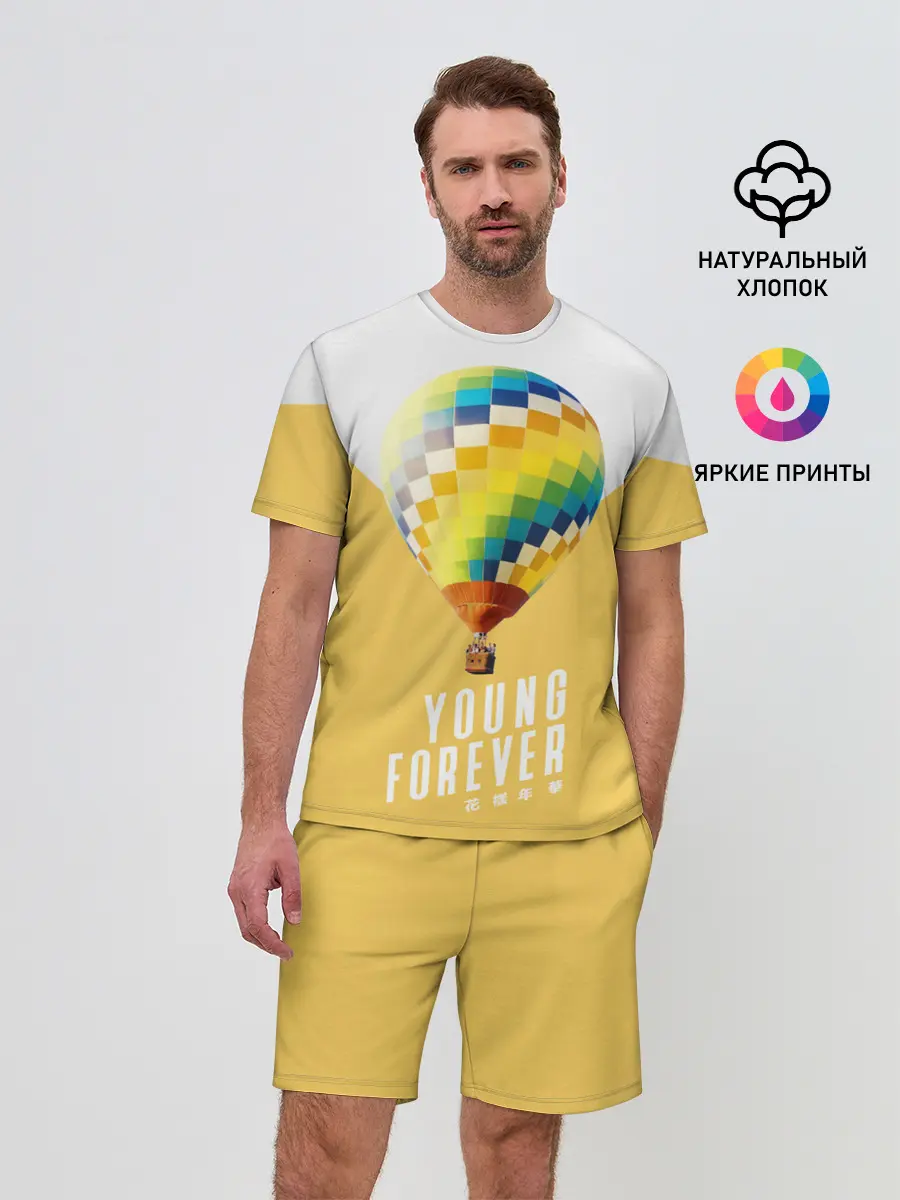 Мужской костюм с шортами / BTS Young Forever