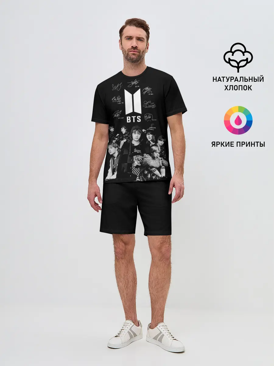 Мужской костюм с шортами / BTS