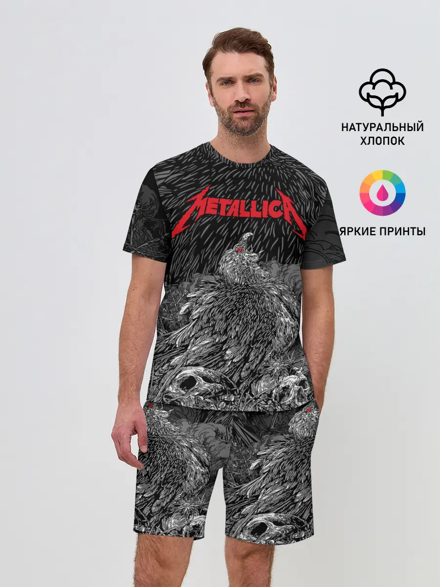 Мужской костюм с шортами / Metallica