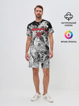 Мужской костюм с шортами / Metallica