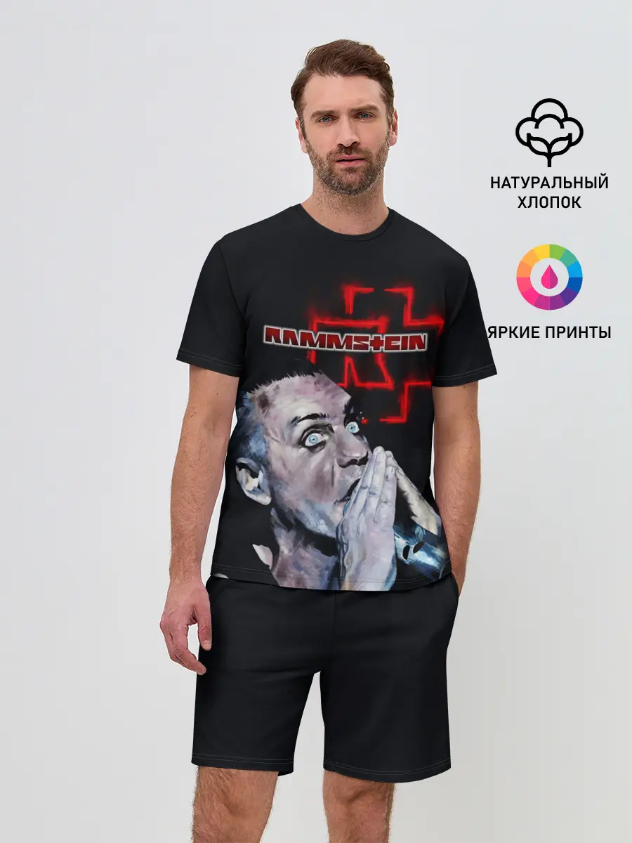 Мужской костюм с шортами / Rammstein