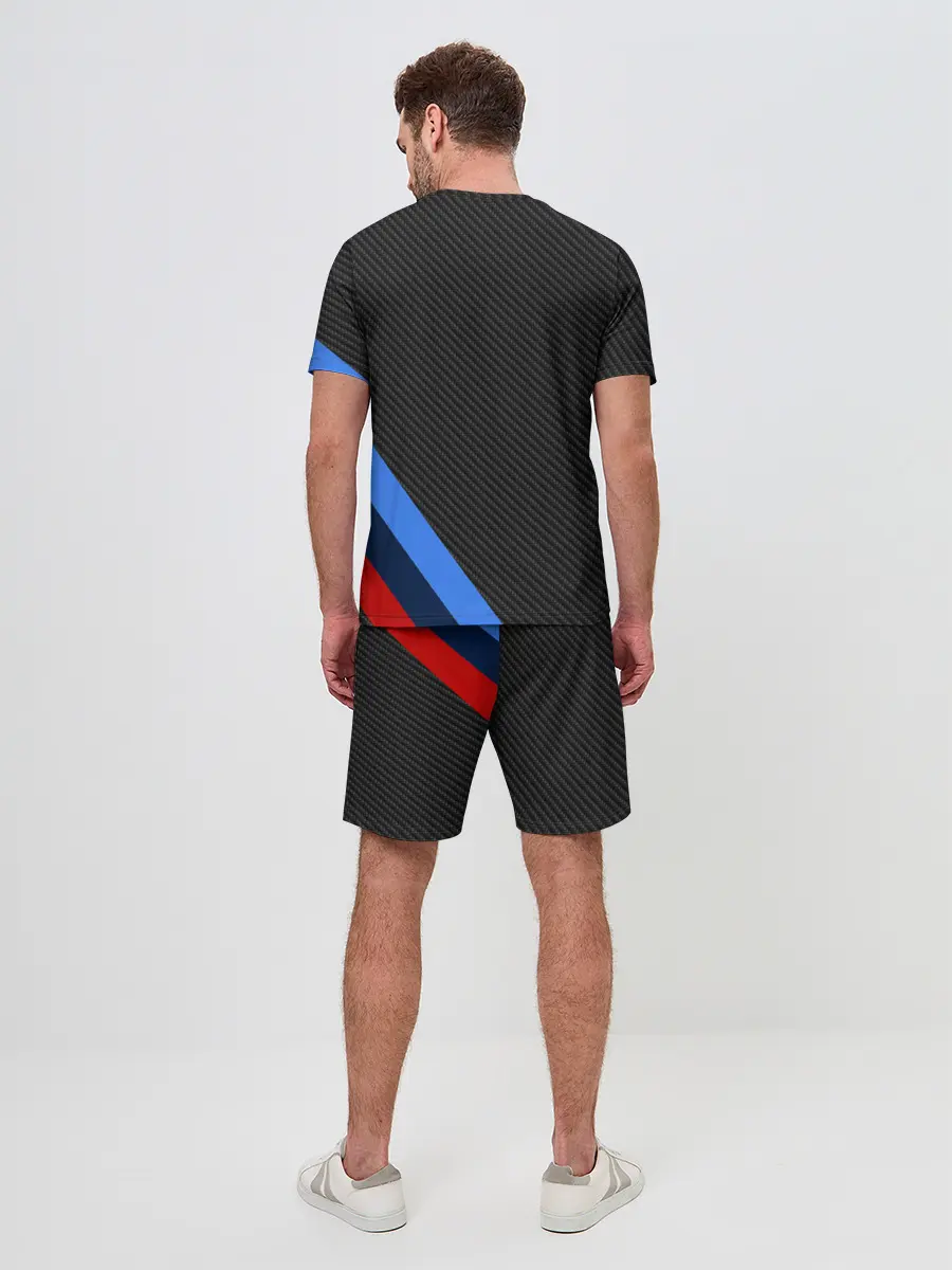 Мужской костюм с шортами / BMW КАРБОН