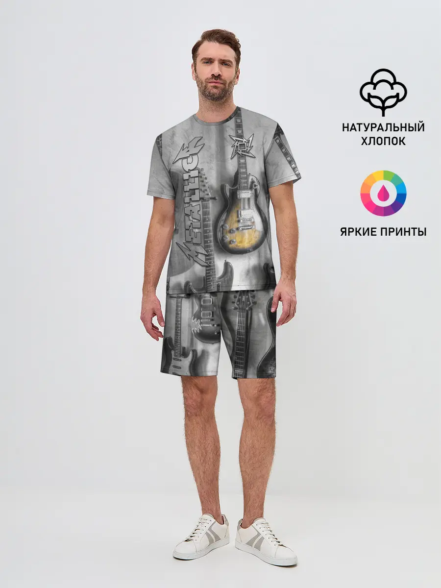 Мужской костюм с шортами / Metallica