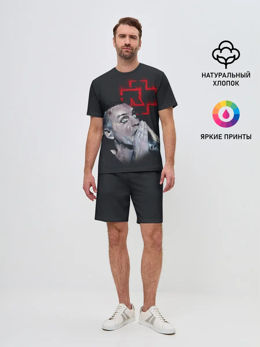 Мужской костюм с шортами / Rammstein