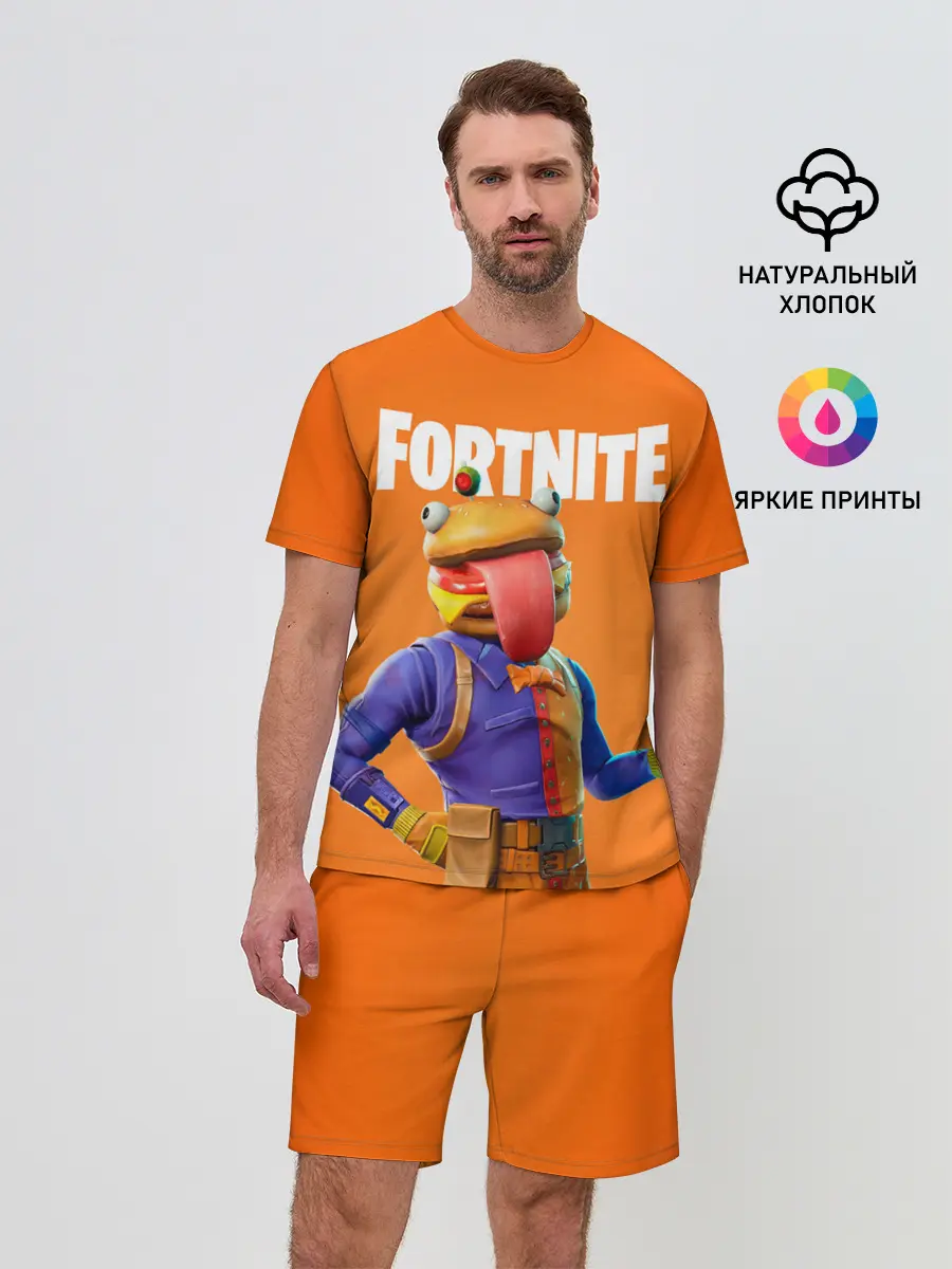 Мужской костюм с шортами / Fortnite