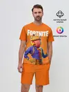 Мужской костюм с шортами / Fortnite