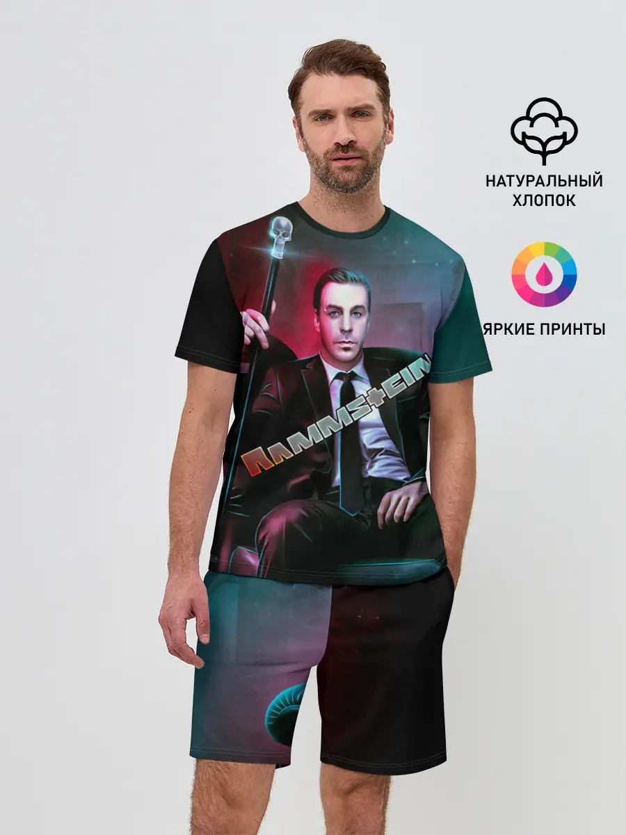 Мужской костюм с шортами / Rammstein