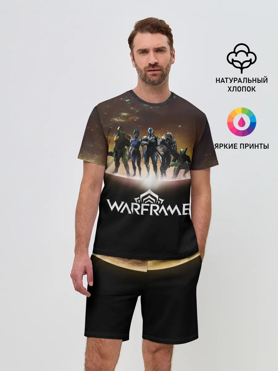 Мужской костюм с шортами / WARFRAME Planet