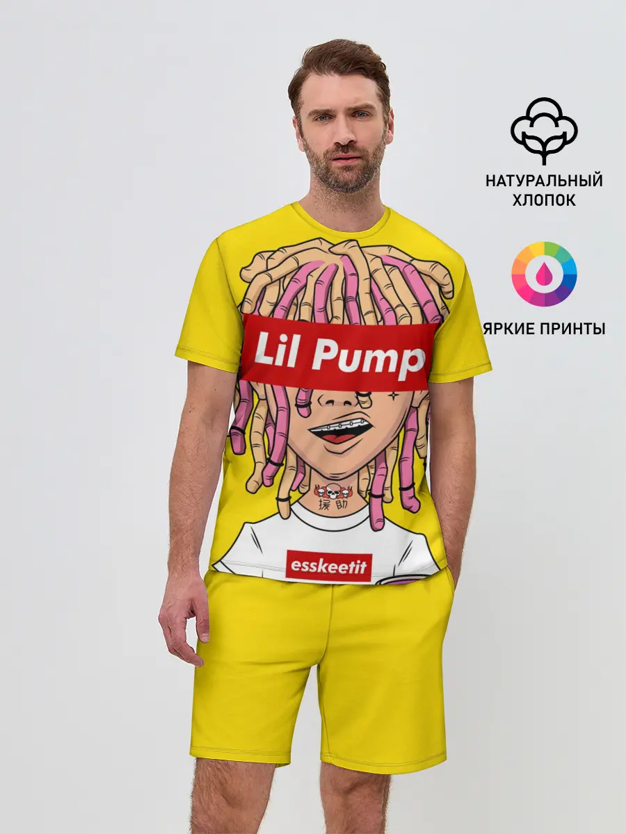 Мужской костюм с шортами / Lil Pump