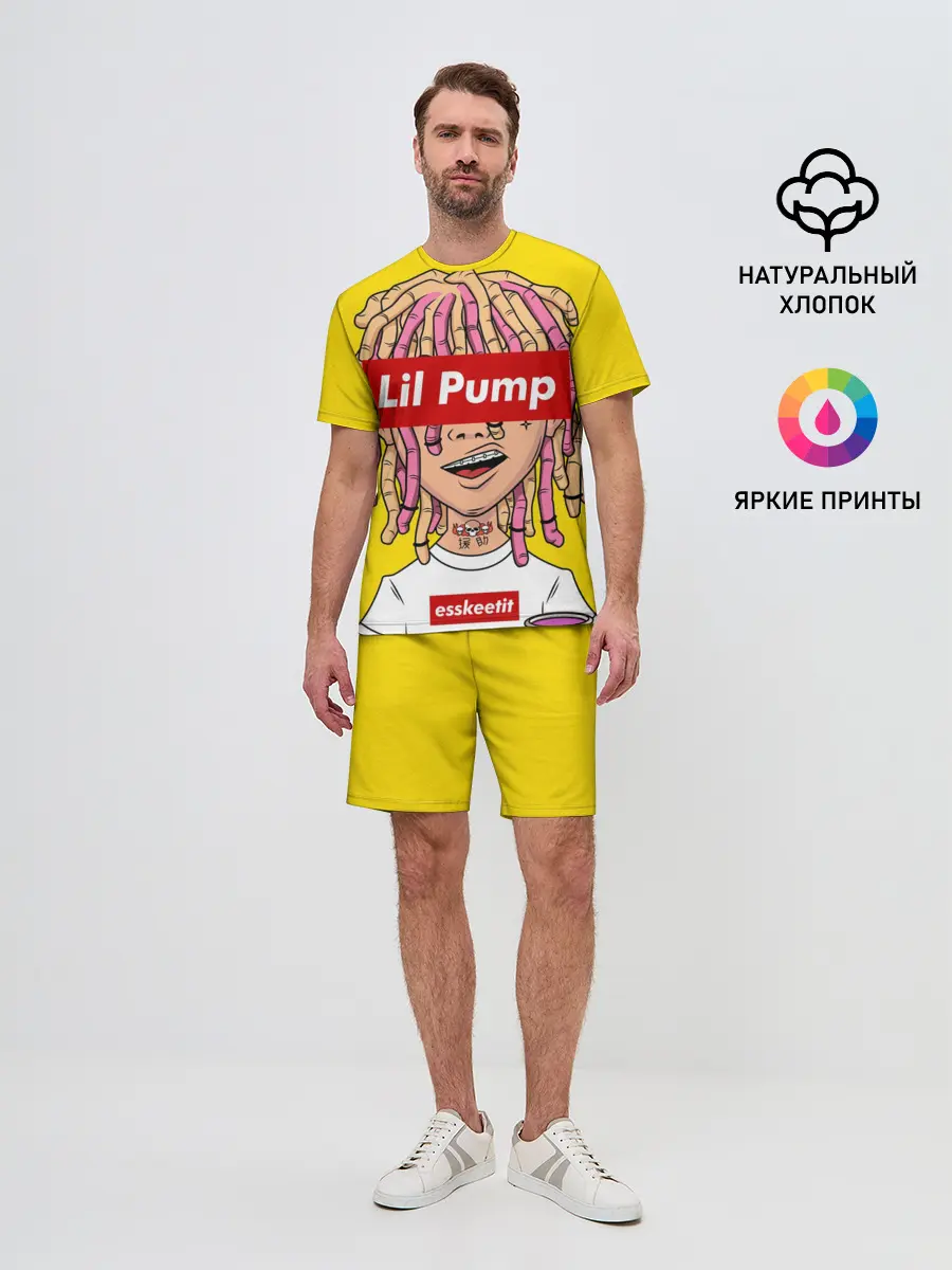 Мужской костюм с шортами / Lil Pump