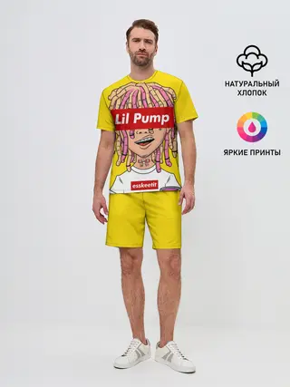 Мужской костюм с шортами / Lil Pump