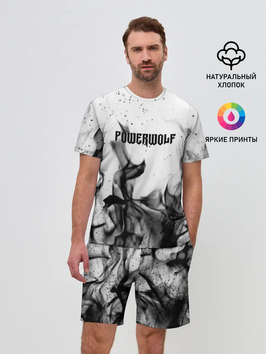 Мужской костюм с шортами / POWERWOLF