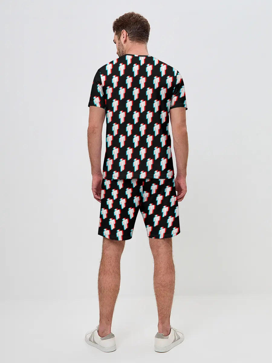 Мужской костюм с шортами / BILLIE EILISH GLITCH