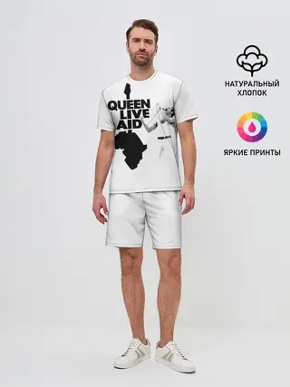 Мужской костюм с шортами / Queen LIVE AID