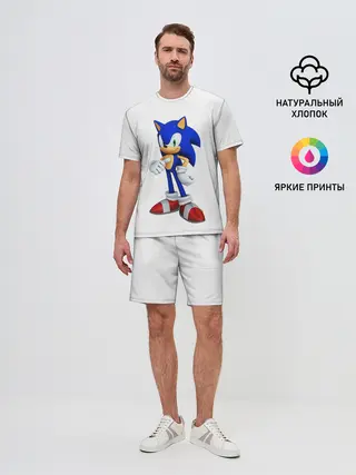 Мужской костюм с шортами / Sonic