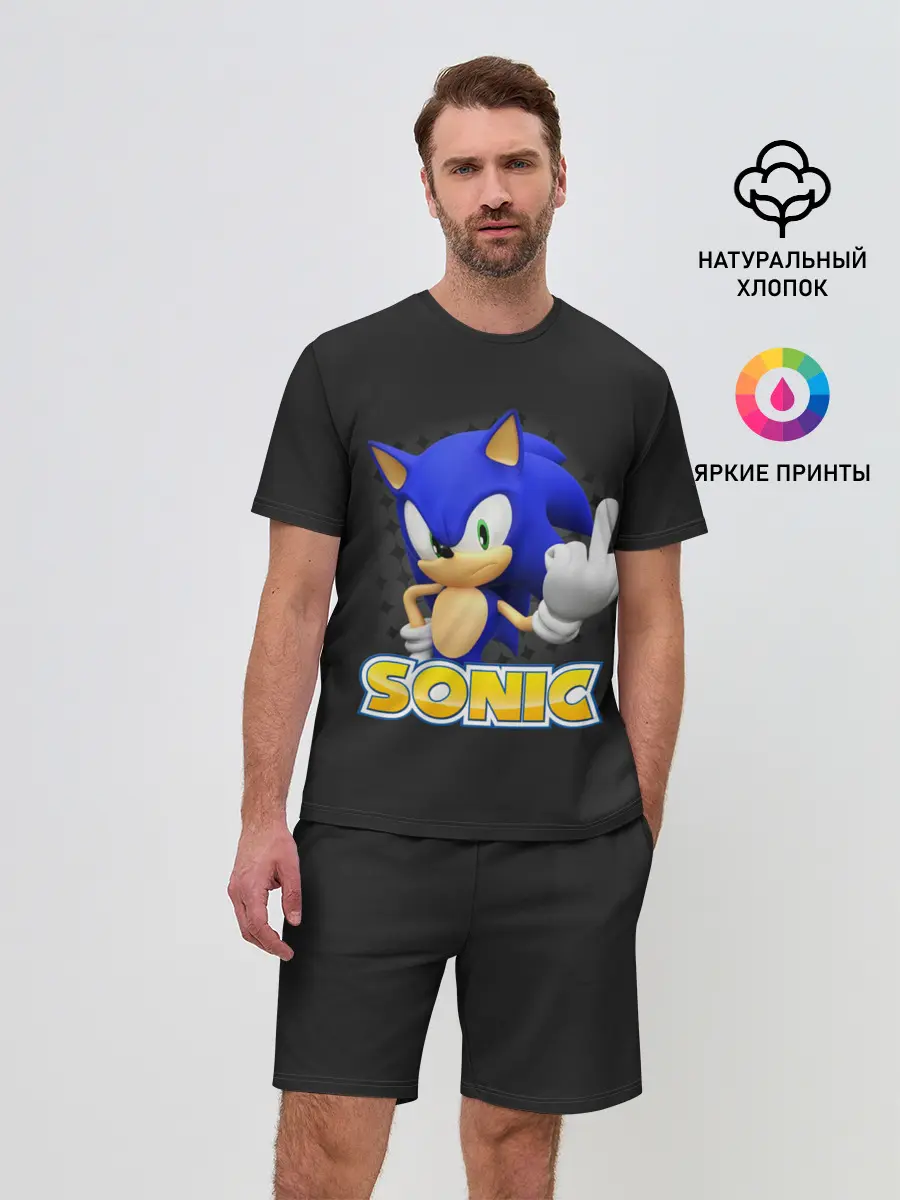 Мужской костюм с шортами / Sonic