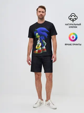 Мужской костюм с шортами / Sonic