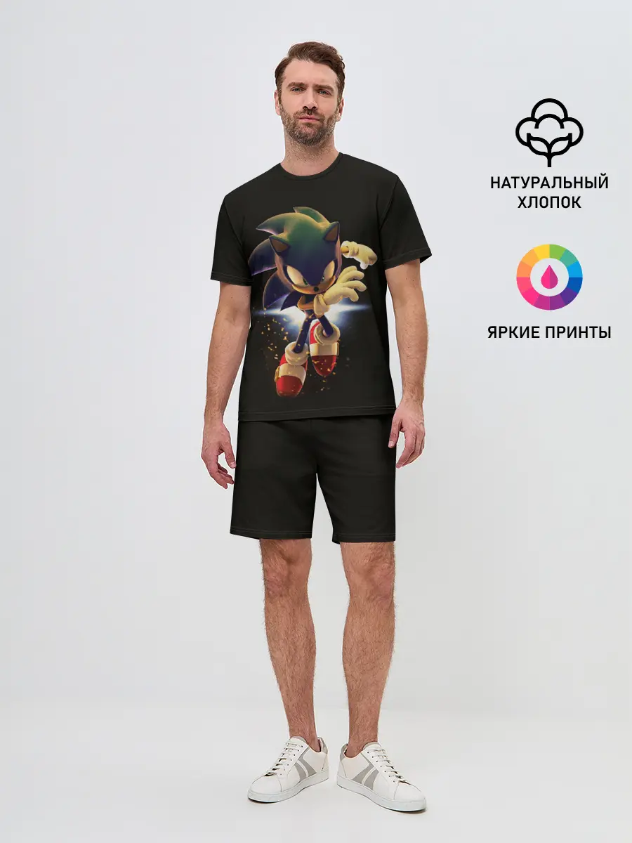 Мужской костюм с шортами / Sonic
