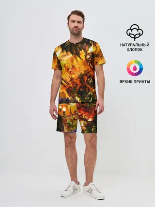 Мужской костюм с шортами / WARHAMMER 40K