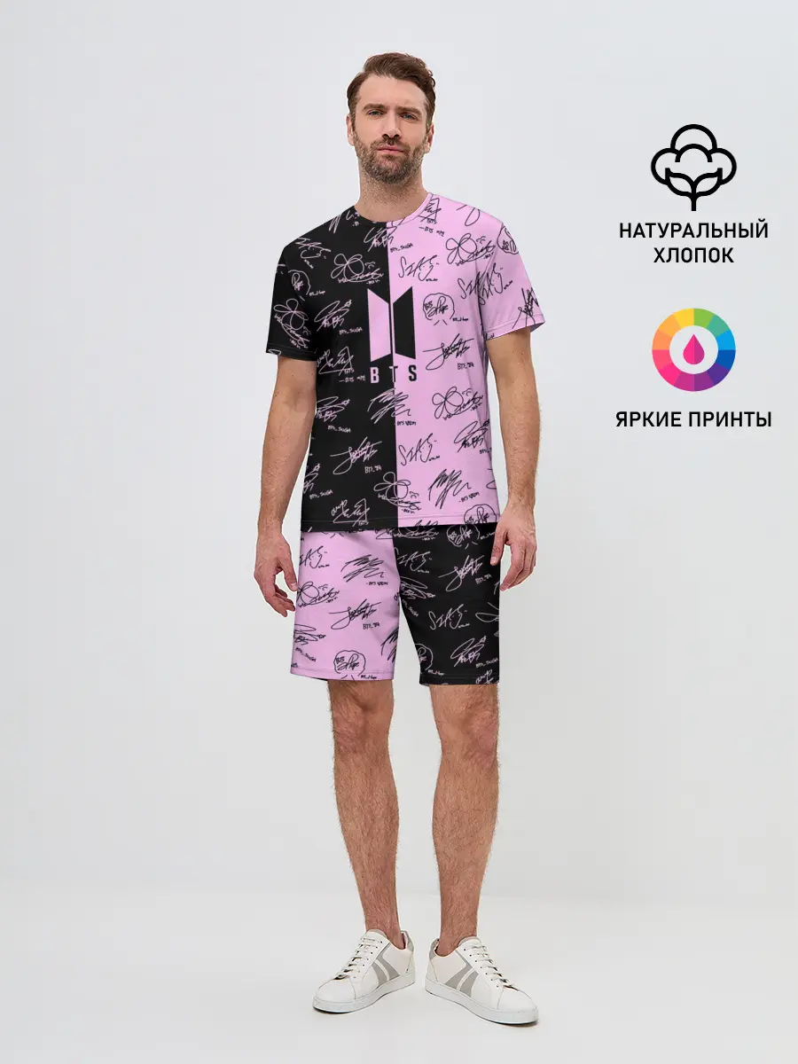 Мужской костюм с шортами / BTS АВТОГРАФЫ | БТС