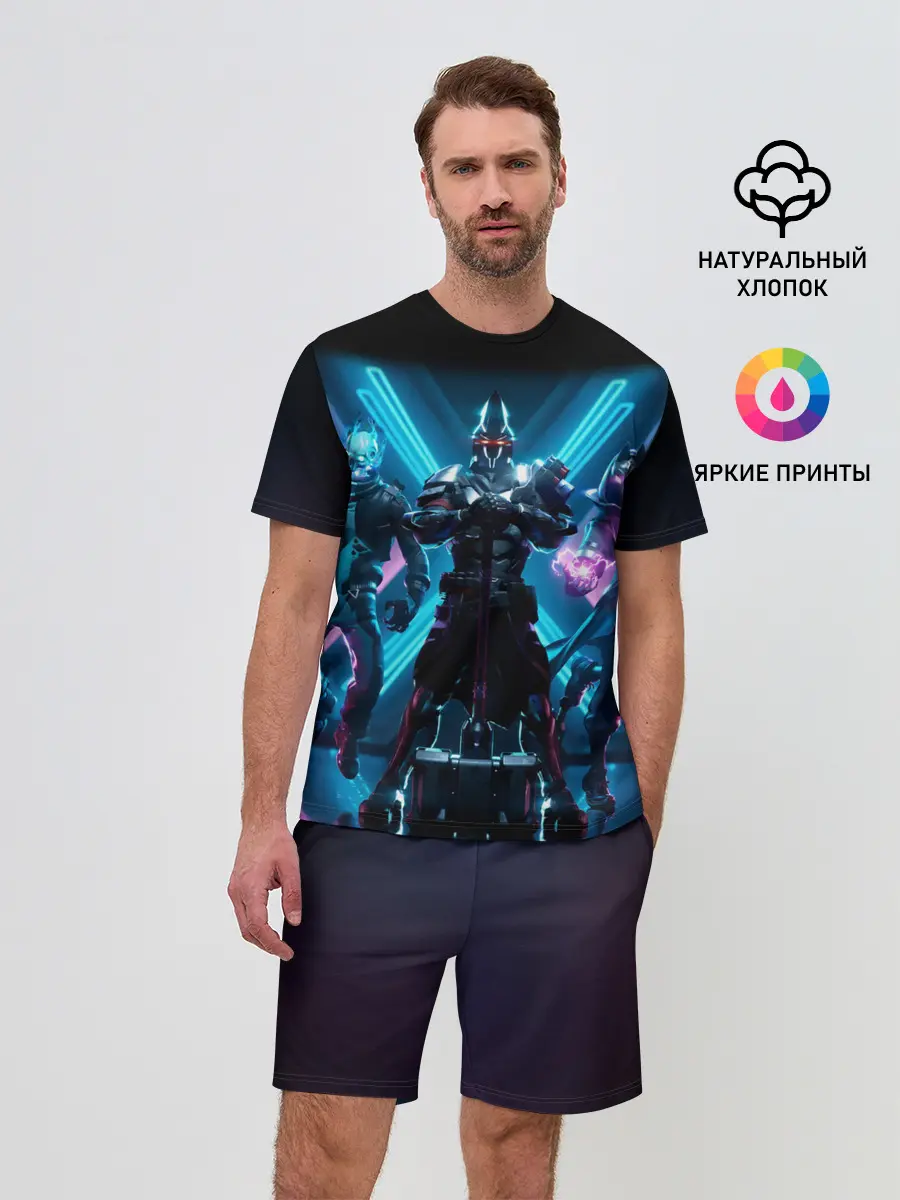 Мужской костюм с шортами / Fortnite 10