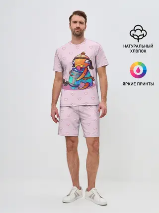 Мужской костюм с шортами / Рыба Фортнайт