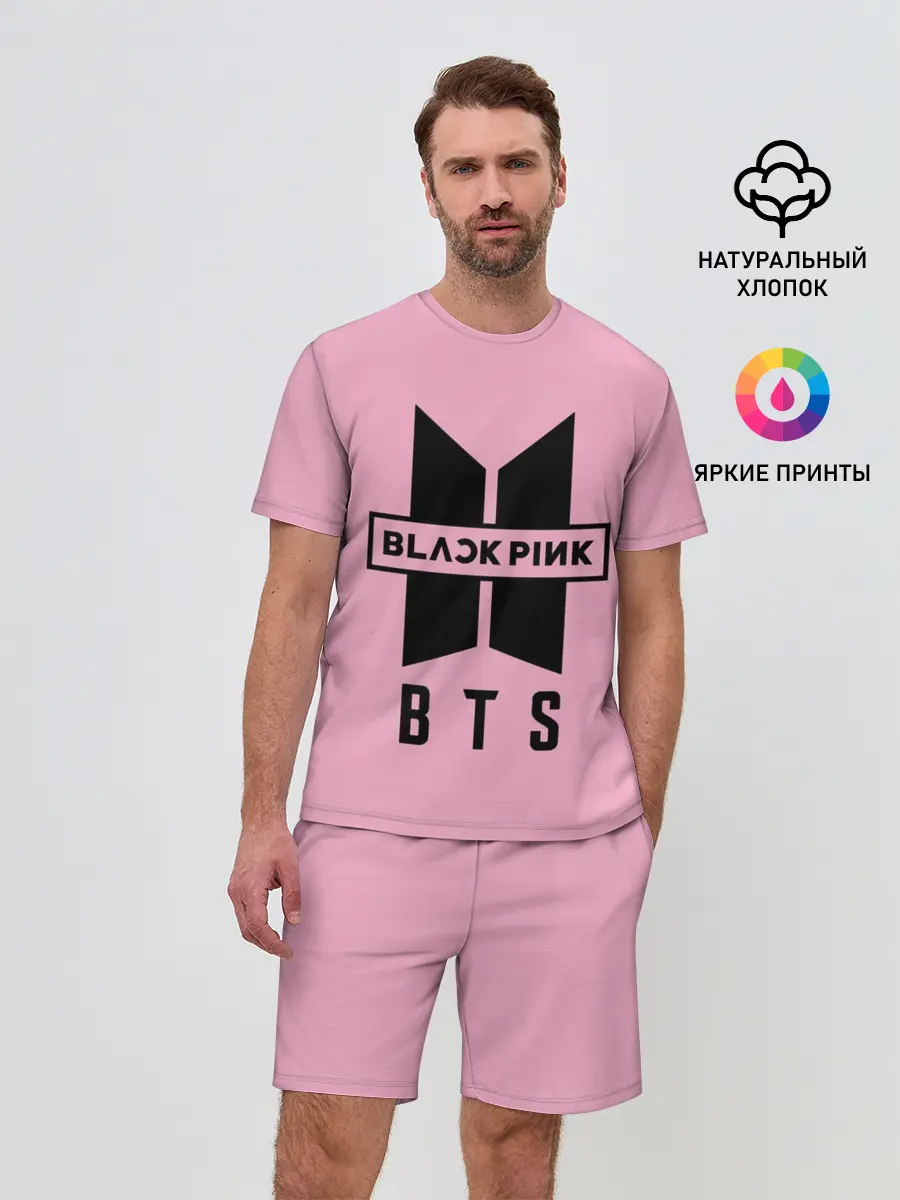 Мужской костюм с шортами / BTS and BLACKPINK