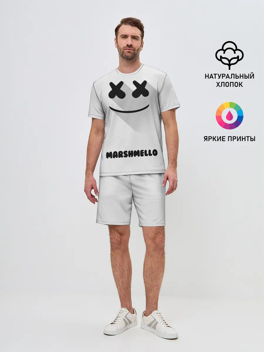 Мужской костюм с шортами / РЮКЗАК MARSHMELLO