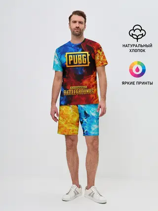 Мужской костюм с шортами / PUBG