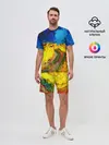 Мужской костюм с шортами / ВАНГОГ НОЧНОЕ ПОЛЕ